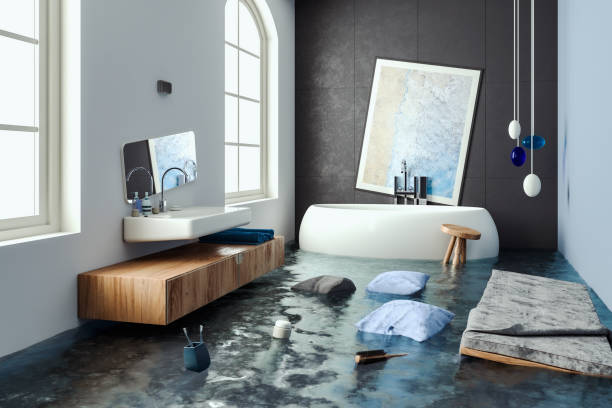Water damage restoration process in Tipp City, OH